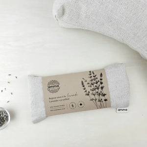 Lavender Eye Pillow with Washable Cover - Sand