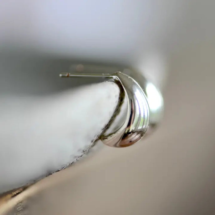 Silver Drop Earrings
