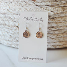 Load image into Gallery viewer, Qualicum Beach Sandollar Earrings - Oh So Lovely