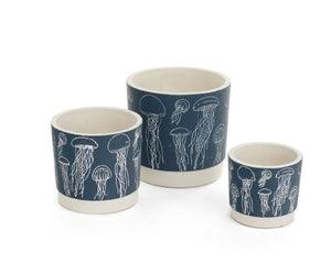 Jellyfish Planter - Small - Blue