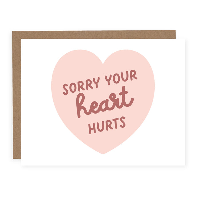 Sorry Your Heart Hurts Card - Pretty by Her