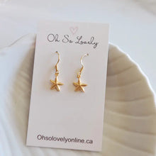 Load image into Gallery viewer, Starfish earrings - Oh So Lovely