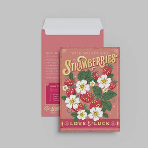 Wild Strawberries (Love & Luck) Floriography Seed Packet