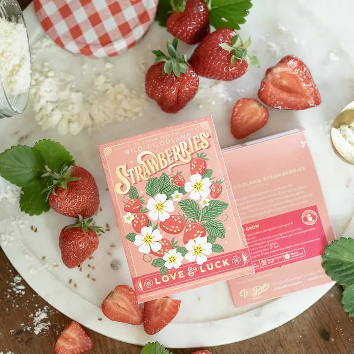 Wild Strawberries (Love & Luck) Floriography Seed Packet