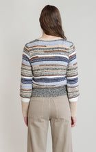 Load image into Gallery viewer, Melange Striped Cardigan