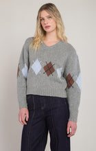 Load image into Gallery viewer, Argyle Sweater