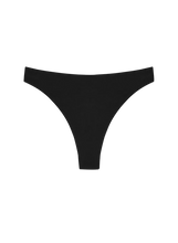 Load image into Gallery viewer, High Rise Thong Underwear - Black - Huha