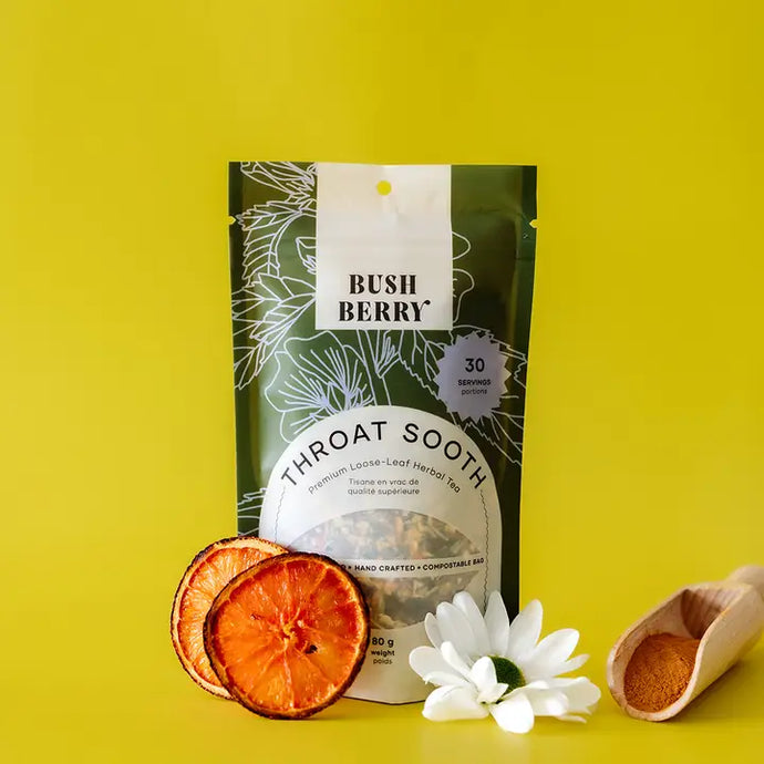 Organic Throat Sooth Loose Leaf Tea - Bush Berry