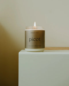 Picot Tobacco Mint Candle