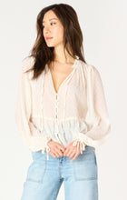 Load image into Gallery viewer, Swiss Dot Blouse - Off White