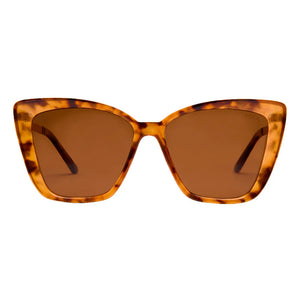 I-SEA Aloha Fox Sunglasses - Tort/Brown