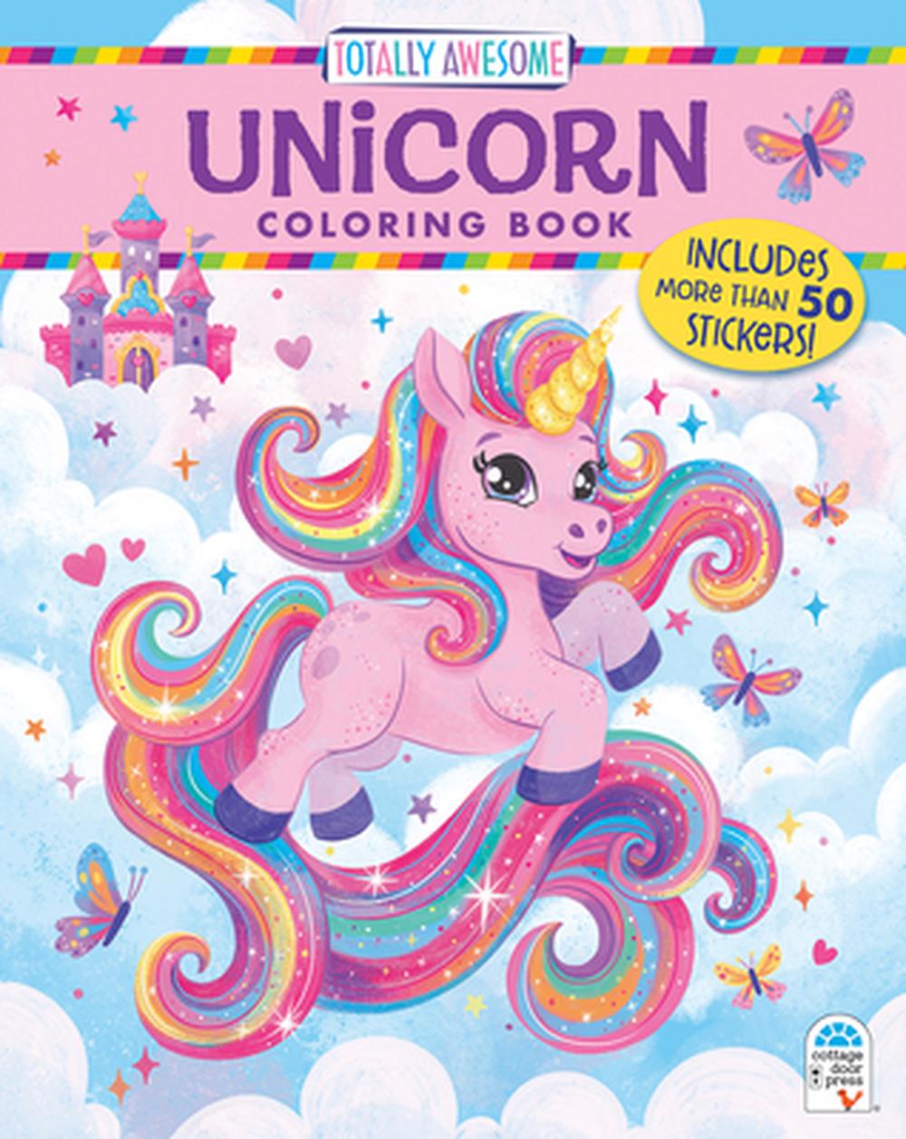 Totally Awesome Unicorn Colouring Book
