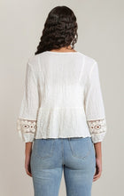 Load image into Gallery viewer, Crochet Trim Blouse