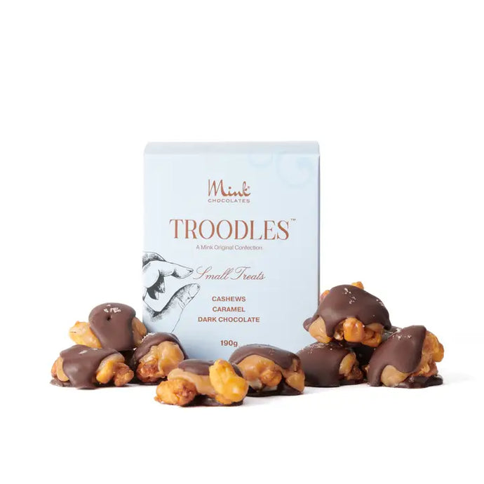 Troodles - Cashew, Carame and Dark Chocolate