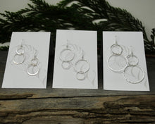 Load image into Gallery viewer, Two Hoop Earrings Medium - Elements Gallery