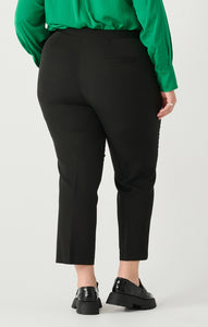 Black Pintuck Pant - Curvy