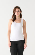 Load image into Gallery viewer, Square Neck Tank - White - Dex