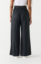 Load image into Gallery viewer, Wide Leg Linen Blend Pant - Black