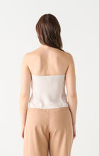 Load image into Gallery viewer, Pearl Satin Tube Top