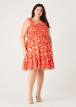 Load image into Gallery viewer, Floral Smocked Dress - Curvy