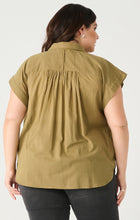 Load image into Gallery viewer, Cap Sleeve Olive Top Curvy