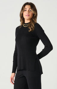 Ribbed Tunic Sweater