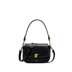 Athena Saddle Bag - Black - Pixie Mood