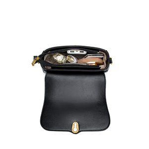 Athena Saddle Bag - Black - Pixie Mood