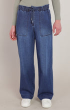 Load image into Gallery viewer, Wide Leg Denim Pants - Washed Indigo