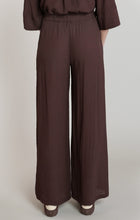 Load image into Gallery viewer, Flowy Wide Leg Pants - Dark Chocolate