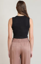 Load image into Gallery viewer, Ribbed Tank - Black