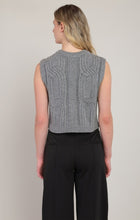 Load image into Gallery viewer, Cable Sweater Vest - Grey