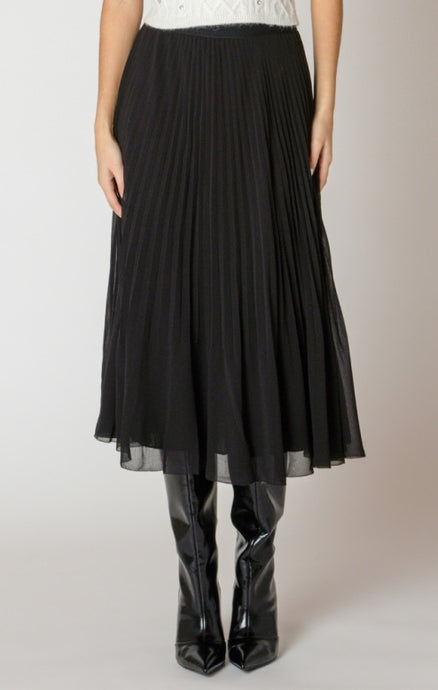 Pleated Skirt - Black