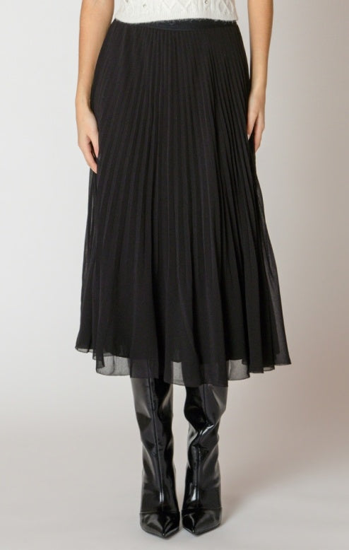 Pleated Skirt - Black
