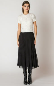 Pleated Skirt - Black