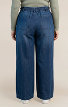 Load image into Gallery viewer, Wide Leg Denim Pants - Washed Indigo