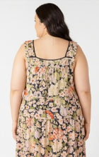 Load image into Gallery viewer, Pintuck Detail Button Front Tank - Vintage Rose