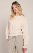 Load image into Gallery viewer, Henley Sweater - Pearl