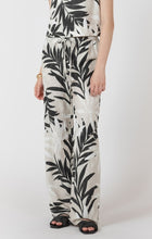 Load image into Gallery viewer, Wide Leg Drawstring Trousers - Abstract Leaf