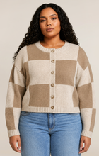 Load image into Gallery viewer, Color block Cardigan