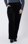 Load image into Gallery viewer, Wide Leg Velour Pant - Dex Plus