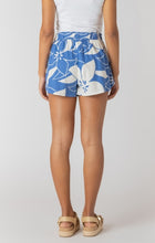 Load image into Gallery viewer, Elastic Waist Shorts - Azure Floral