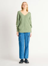 Load image into Gallery viewer, SAGE ULTRA SOFT V-NECK SWEATER - Curvy