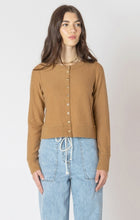 Load image into Gallery viewer, Easy Crewneck Cardigan - Toffee