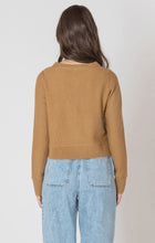 Load image into Gallery viewer, Easy Crewneck Cardigan - Toffee