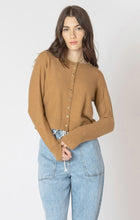 Load image into Gallery viewer, Easy Crewneck Cardigan - Toffee