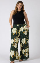 Load image into Gallery viewer, Wide Leg Flowy Pant - Palm Blossom