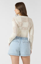 Load image into Gallery viewer, Pointelle Knit Cardigan - Soft Beige