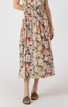 Load image into Gallery viewer, Smocked Waist Midi Skirt - Vintage Rose