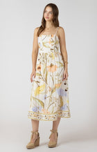 Load image into Gallery viewer, Smocked Detail Midi Dress - Vintage Garden